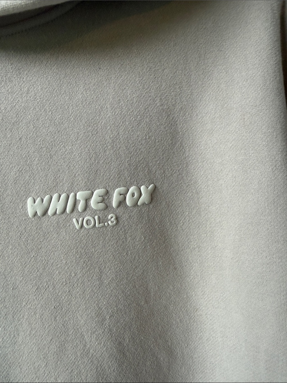 White Fox Boutique Cream Pullover Hoodie - Picture 3 of 6